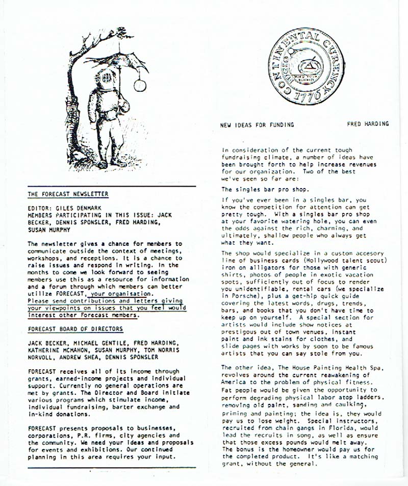 forecast newsletter september 1982 page 4