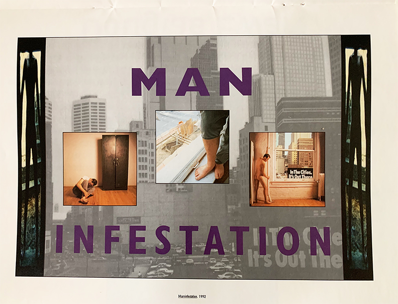 Giles Denmark art work includes body maninfestations of man architecture and office furniture, in Minneapolis as well as world war 2 bunker in Norway